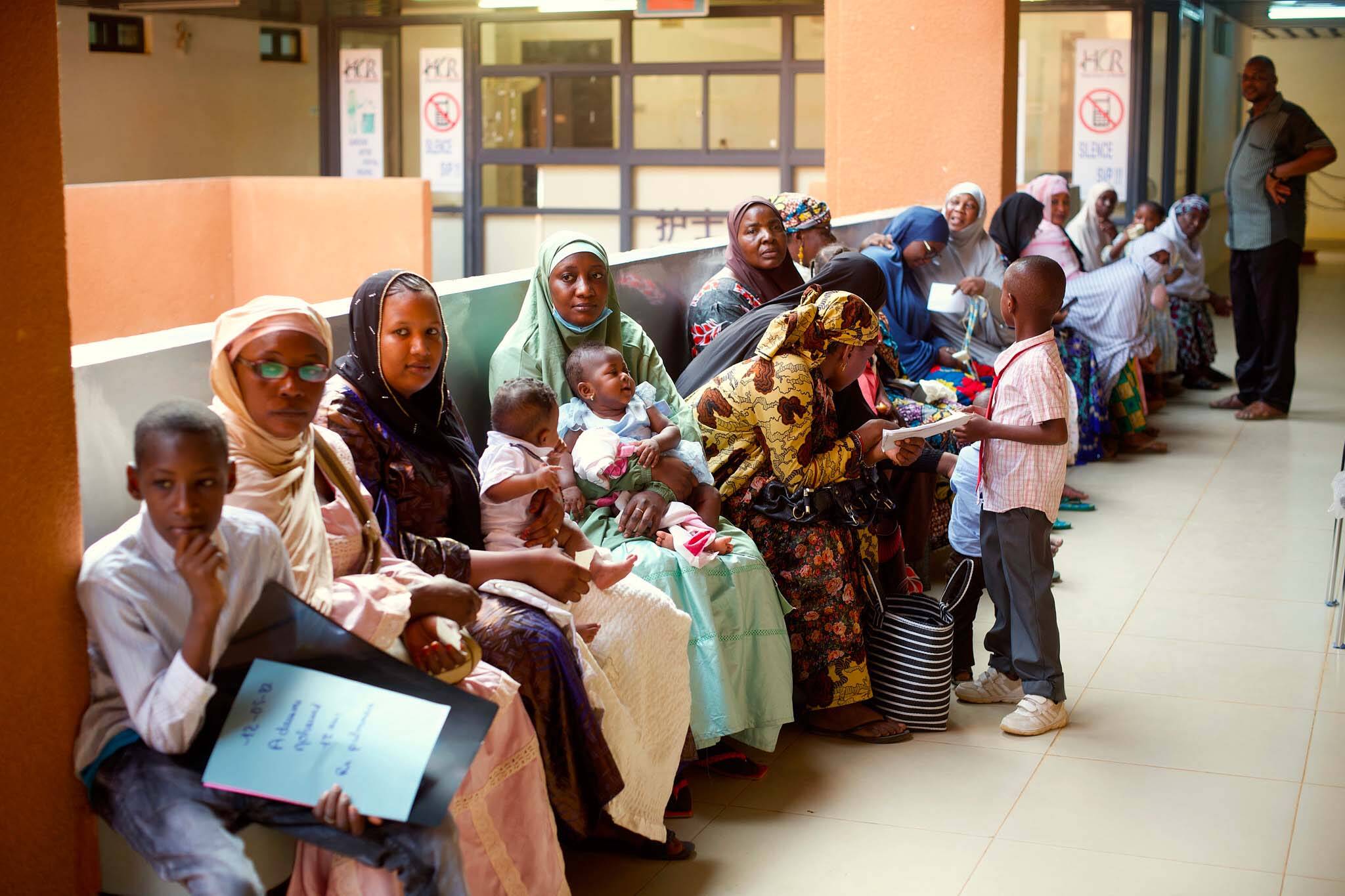 Salle d'attente Niger