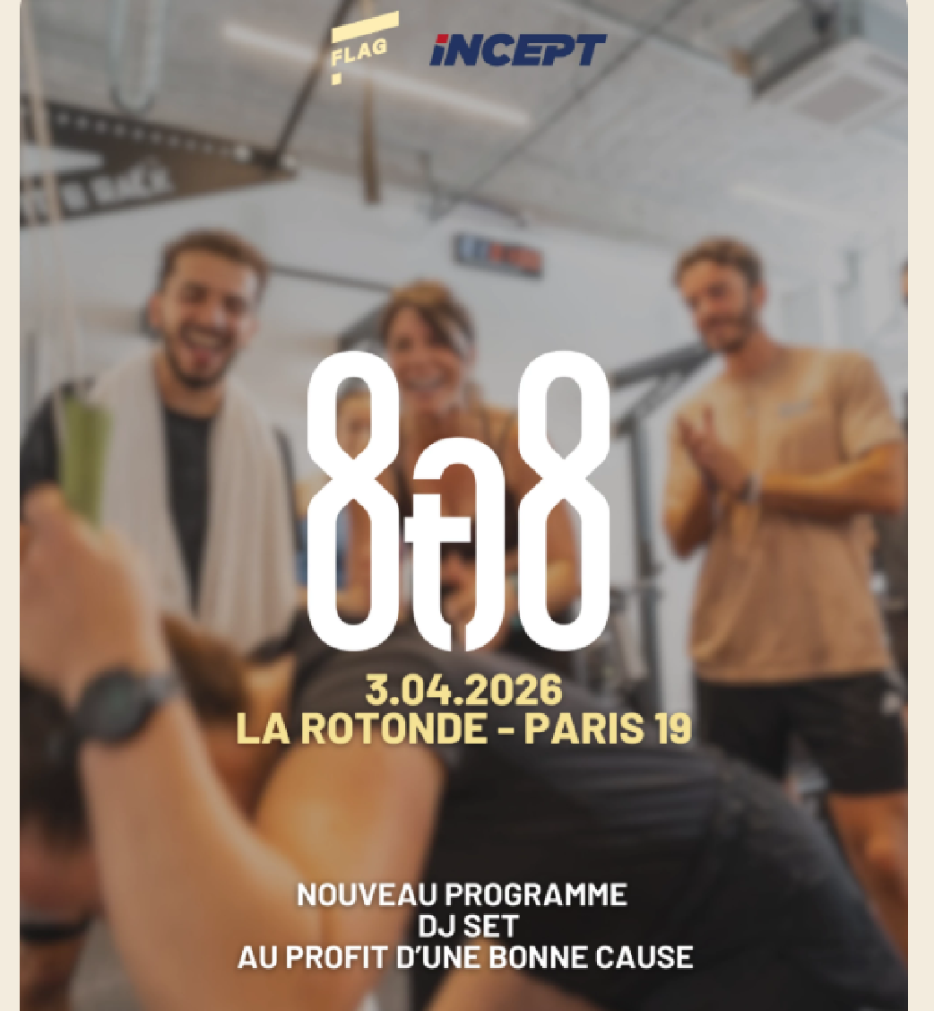 Flag Training 8 to 8